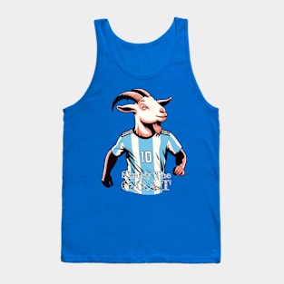 Soccer Legend Goat - Ultimate G.O.A.T. Tribute Tank Top